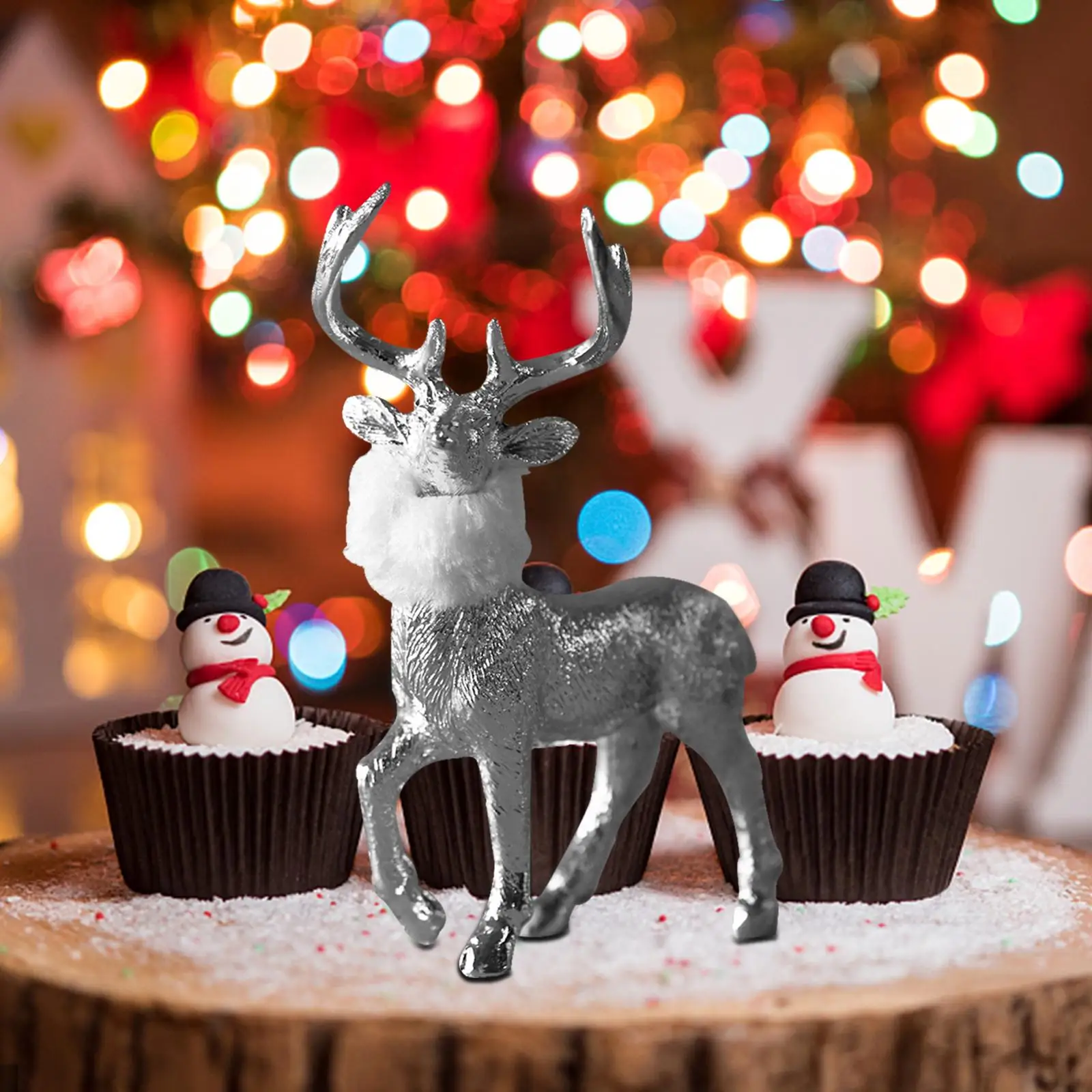 

Блестящая фигура оленя статуя оленя для спальни декоративные сувениры Gifts