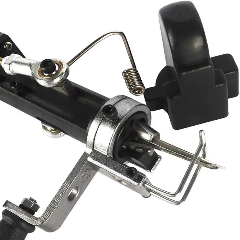 Фото 0728 2-в-1-Teppichwebpistole Maschine, 240 Вт, DIY- Werkzeug zum Schneiden von Flor- und Schlaufenstaufen, One-Touch №4