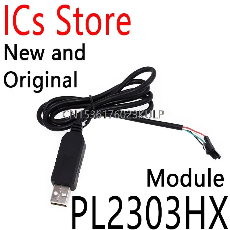 PL2303 PL2303HX модуль кабеля TTL с USB на UART, 4 p 4-контактный конвертер RS232, последовательный адаптер, модуль преобразователя кабеля PL2303HX