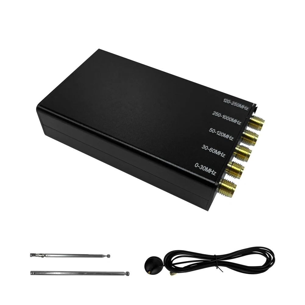 10kHz~1GHz Portable SDR Receiver RSP HF AM FM SSB CW Aviation Band Multiplatform Support Beginner Amateur Radio |