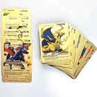 Новый английскийиспанский 27-54 Pokemon V Card Пикачу; Чаризард золотистый черный серебристый Vmax Card детская игра Рождественская коллекция