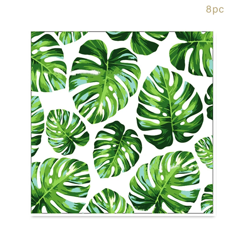 

Декор для вечеринки в гавайском стиле фламинго и шары-соты