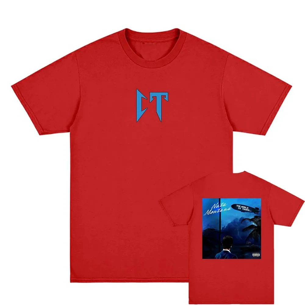 Natanael Cano Nata Montana Хлопковая Футболка Унисекс