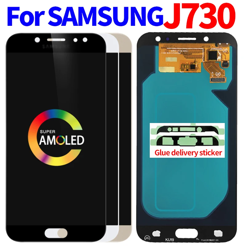 

AMOLED TFT For Samsung Galaxy J7 Pro 2017 J730 j730FD J730F LCD Display Touch Screen Digitizer Assembly