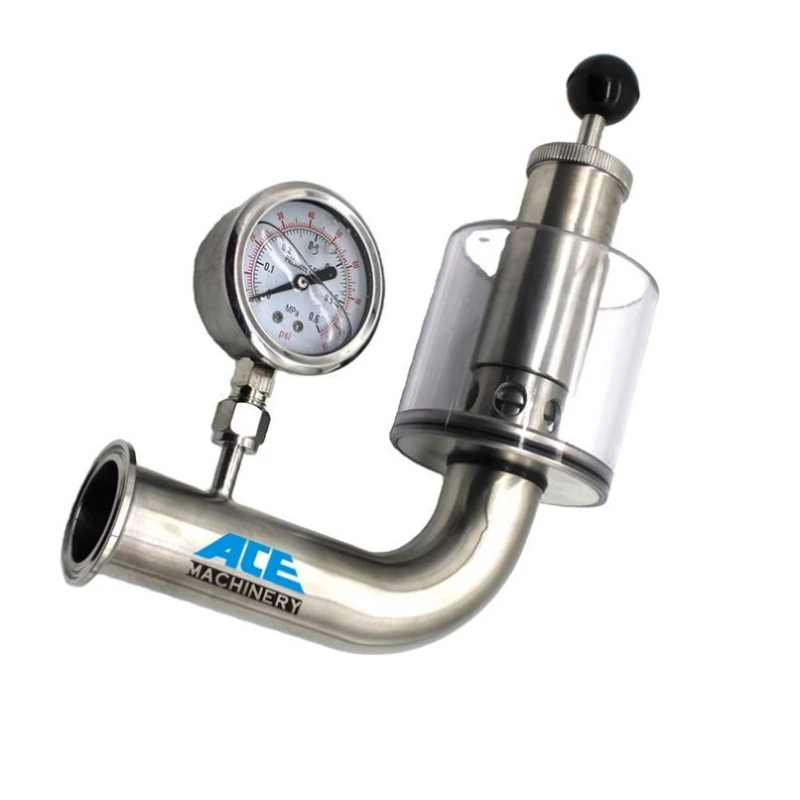 

Stainless Beer Brewery Pressure Regulator Bunging Valve