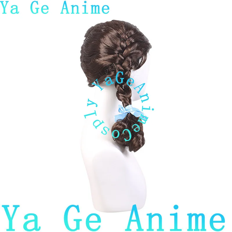 Фото Парик для косплея Дороти из «Волшебника страны Оз» от Ya Ge Anime Store, для школьных и сценических выступлений, для образа аниме-персонажа №4