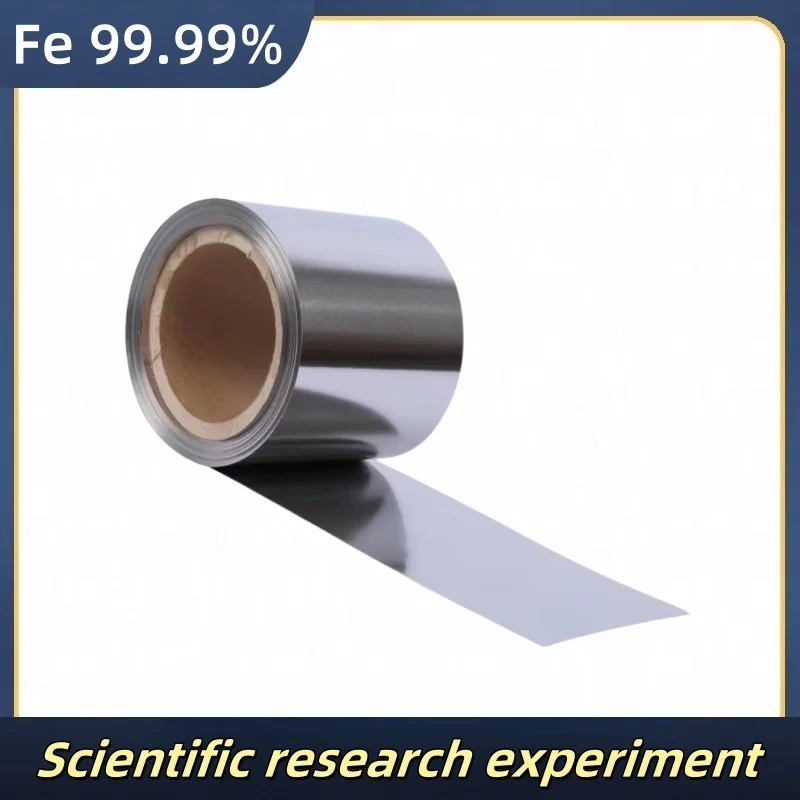 

Железная фольга высокой чистоты Fe 99,99% Ширина 100 мм и 200 мм Длина 1 м для экспериментальных исследований
