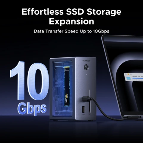 UGREEN Док-станция USB 10-в-1