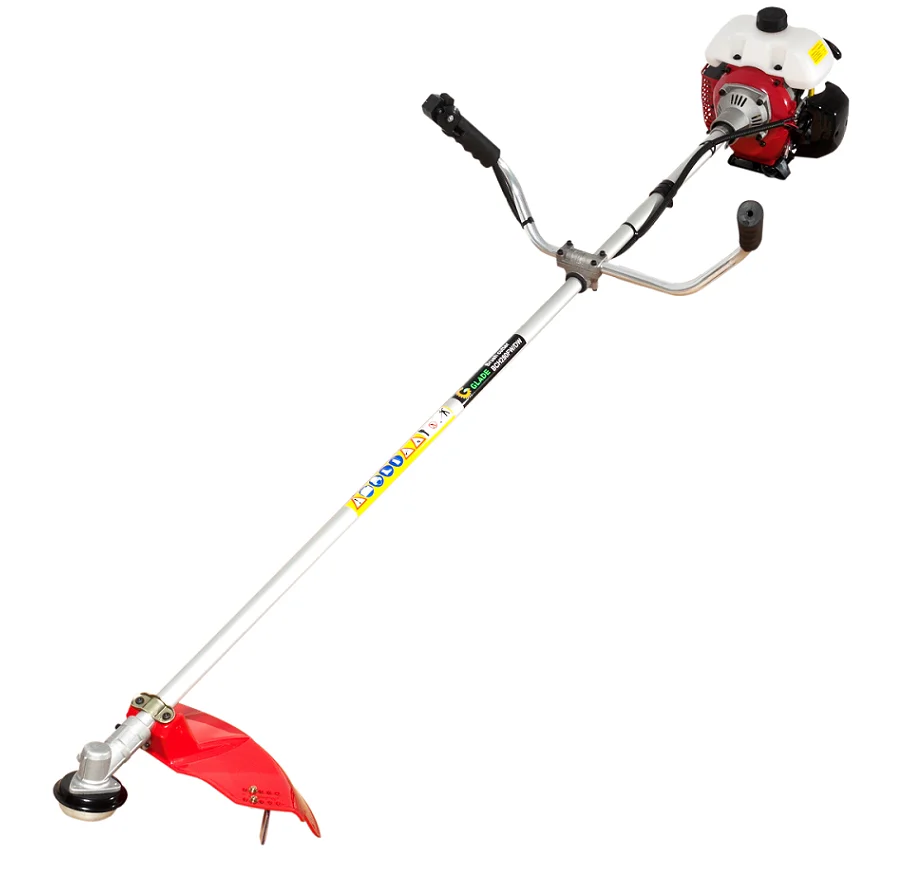 

Rotatable grass trimmer or lawn mower wheat cutting machines bush cutters