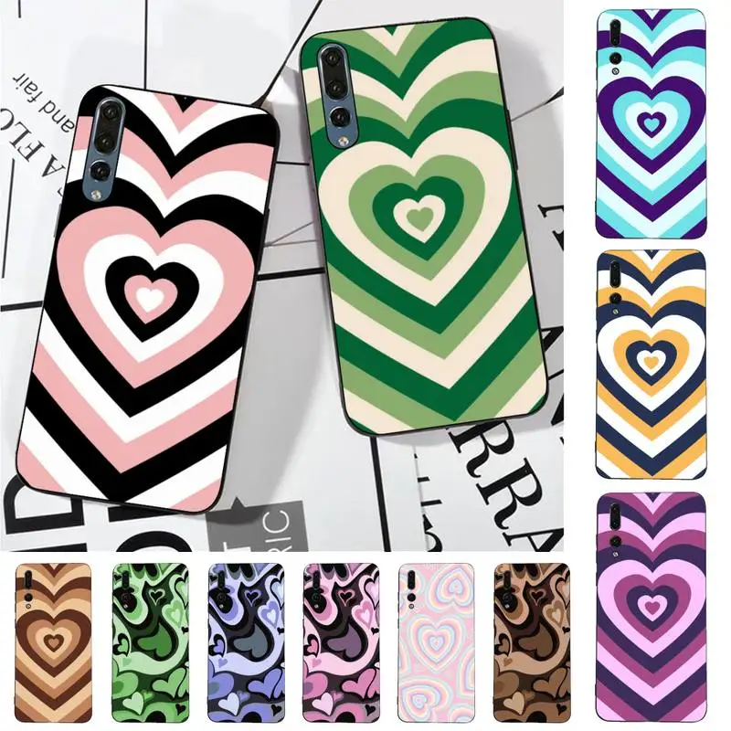 

Love Heart Phone Case for Huawei P30 40 20 10 8 9 lite pro plus Psmart2019