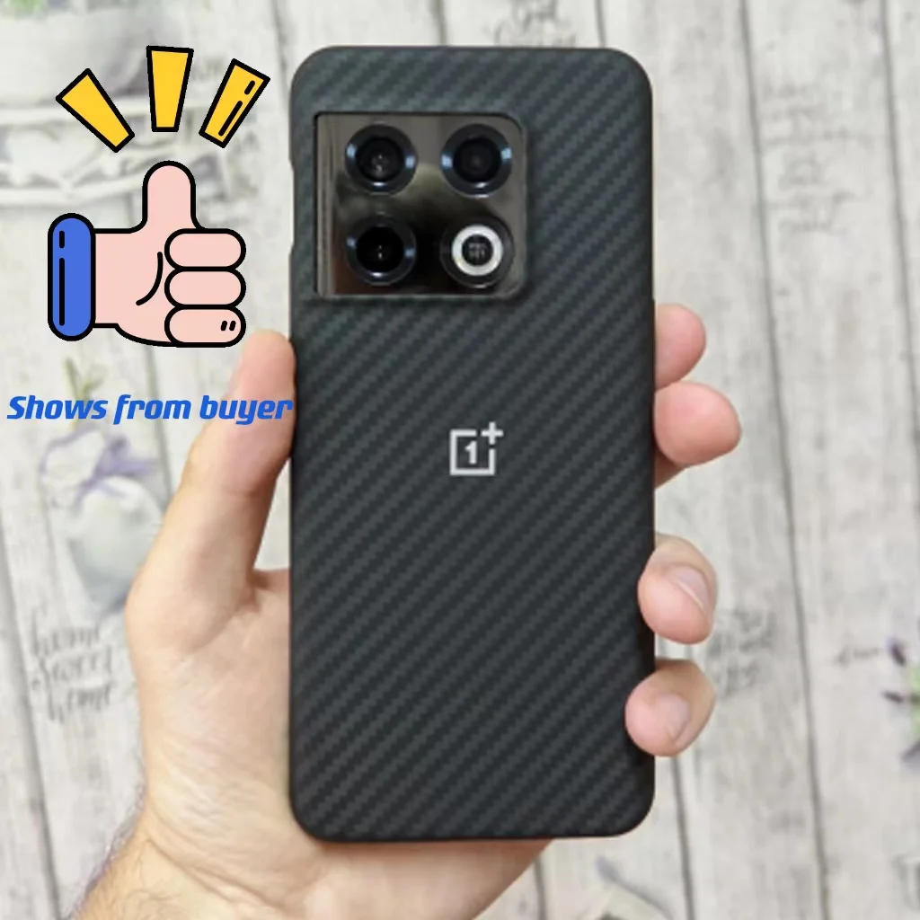 Original Oneplus 10 Pro Case Carbon Fiber Karbon Video Master Quantum Sandstone Black Bumper Cover For OnePlus 10 Pro 5G OPO