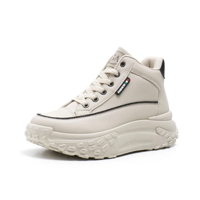 Туфли женские повседневные кроссовки белые теннисные туфли на платформе 2024