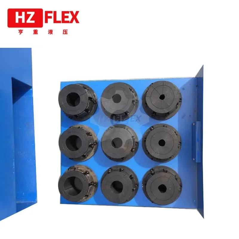 Полуавтоматическая гидравлическая машина для обжима шлангов с 10 наборами пресс