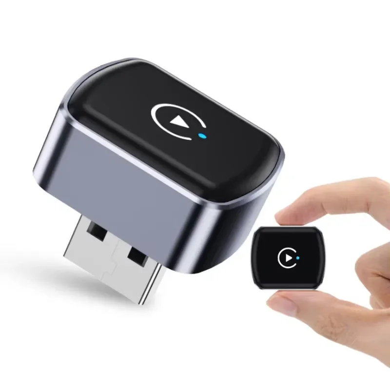 Фото Горячая новинка 2026: Миниатюрный USB-адаптер Fuallwin для беспроводного подключения Android Auto и CarPlay в автомобиль №2
