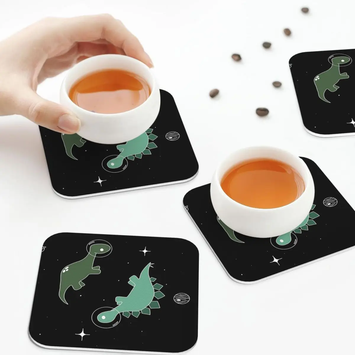 Подставки Dino-космоau кухонные подставки водонепроницаемые изоляционные для