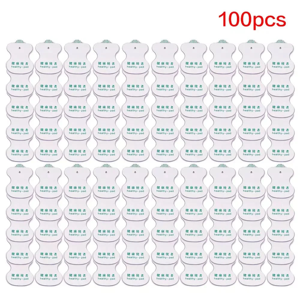 

100/50/20/10PCS Self Adhesive Replacement Tens Electrode Pads Square Muscle Stimulator Electric Digital Machine Massager Sticker