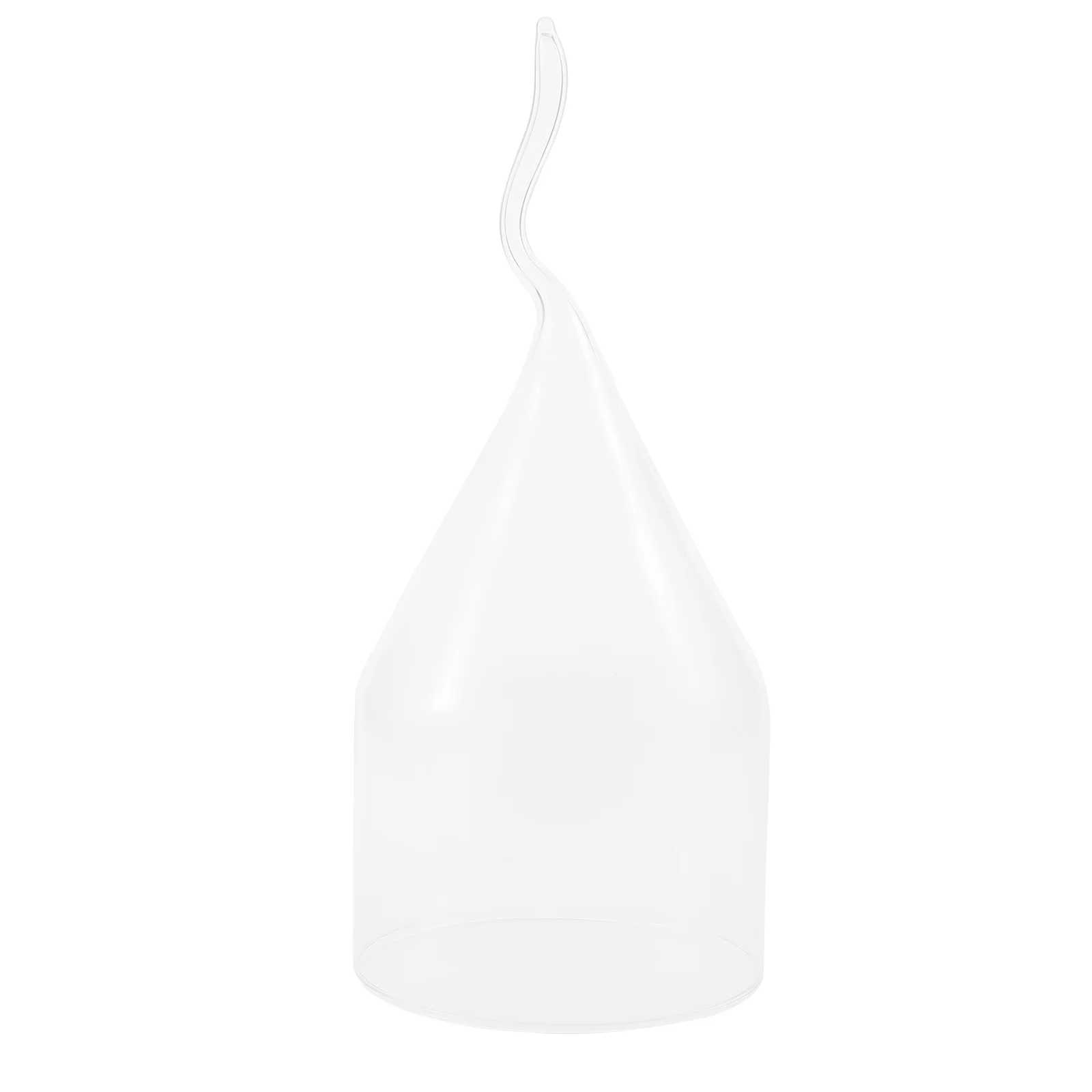 

1Pc Molecular Cuisine Lid Glass Cover Smoky Glass Hood for Hotel