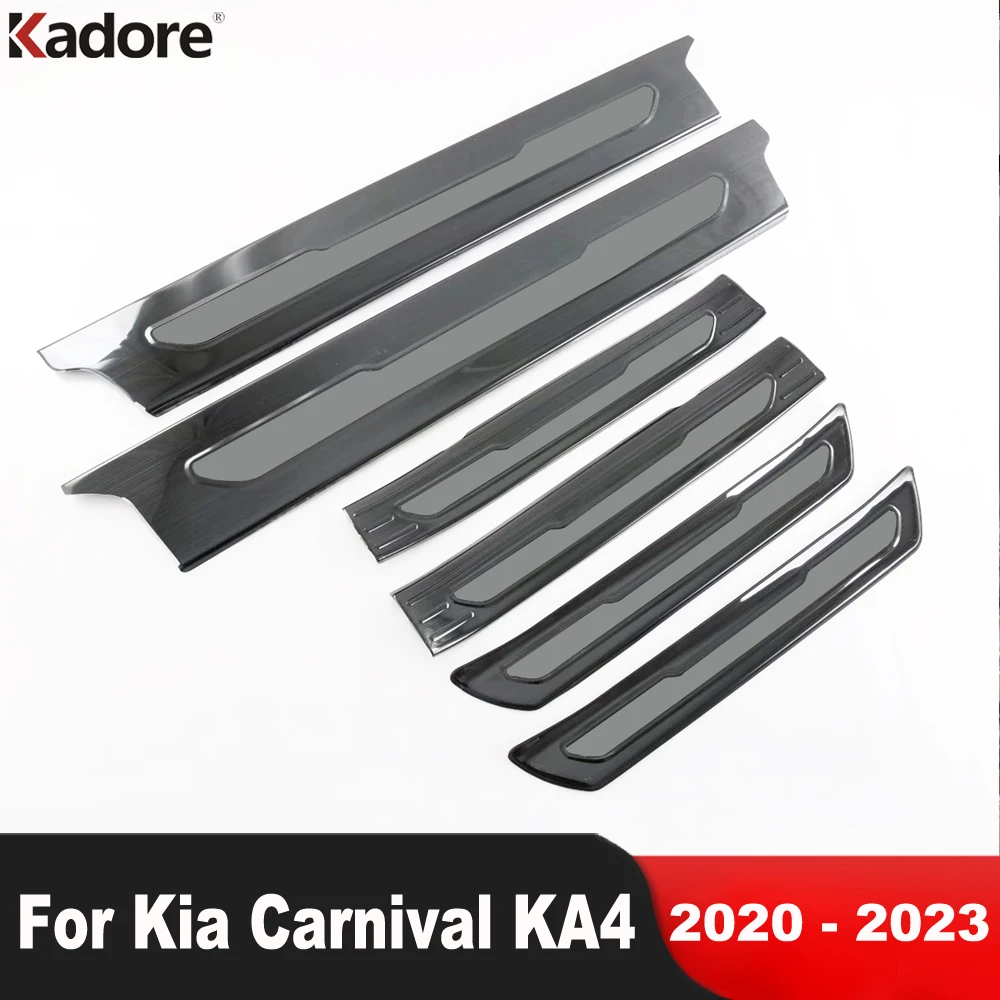 

Накладка на порог для Kia Carnival KA4 2020 2021 2022 2023