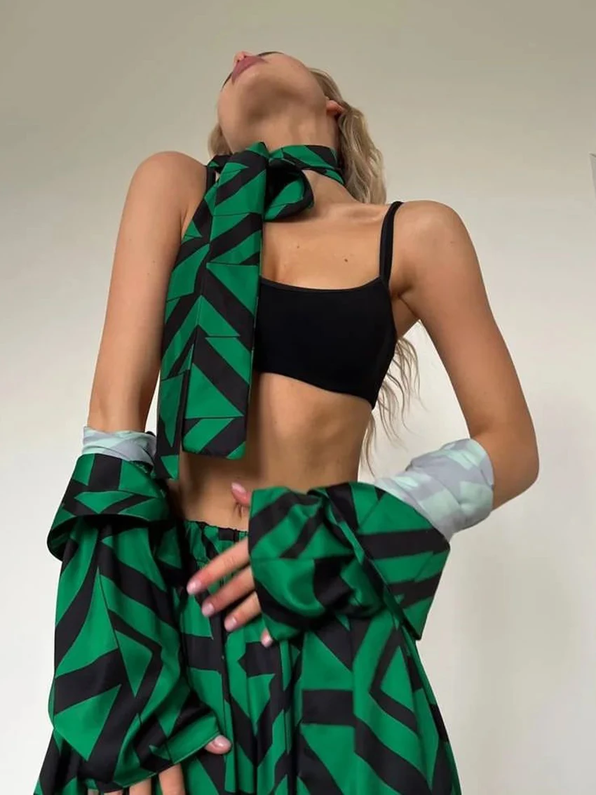 Рисунок 2 - Женский пижамный комплект Marthaqiqi с принтом