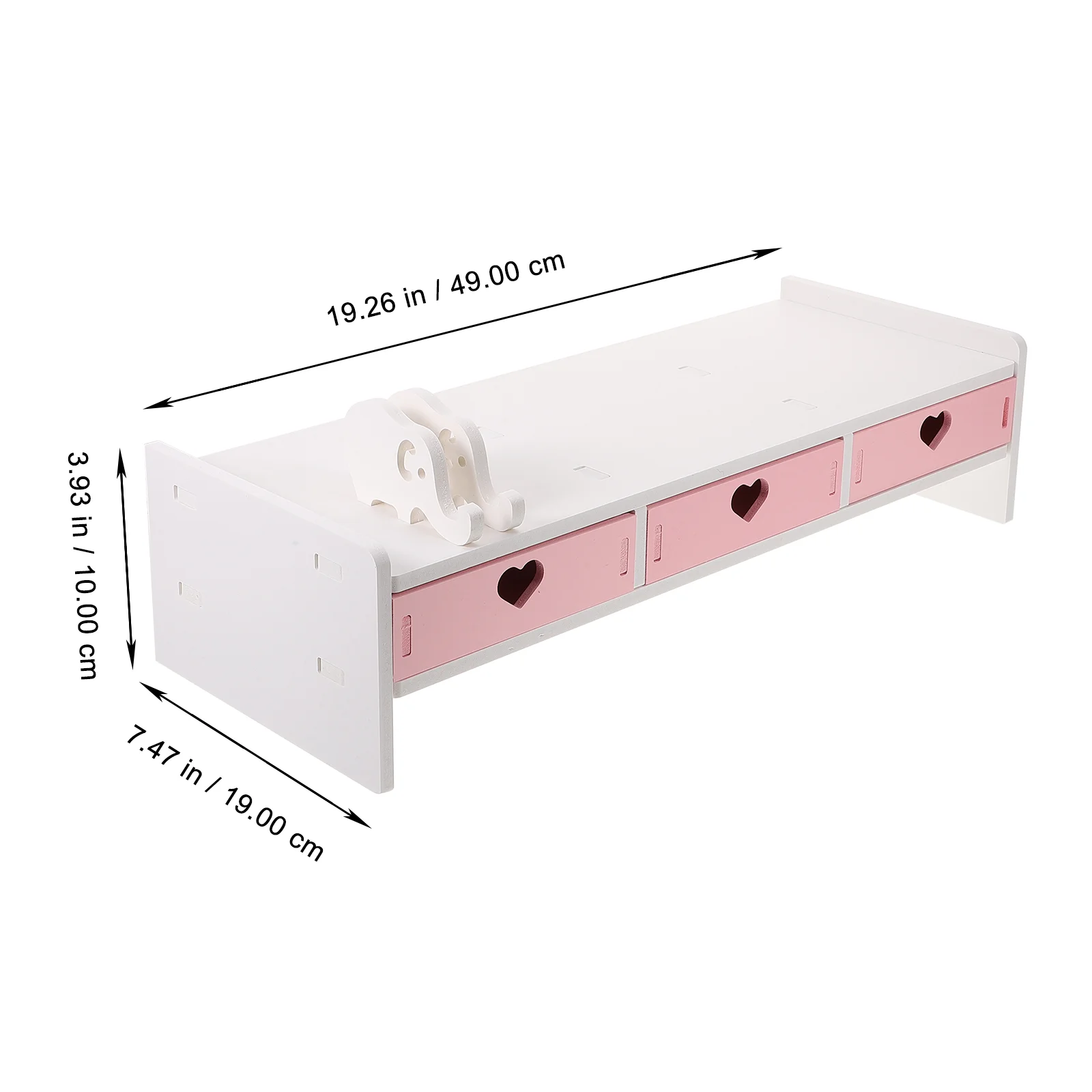 Многофункциональная подставка для монитора настольного компьютера хранения с 3