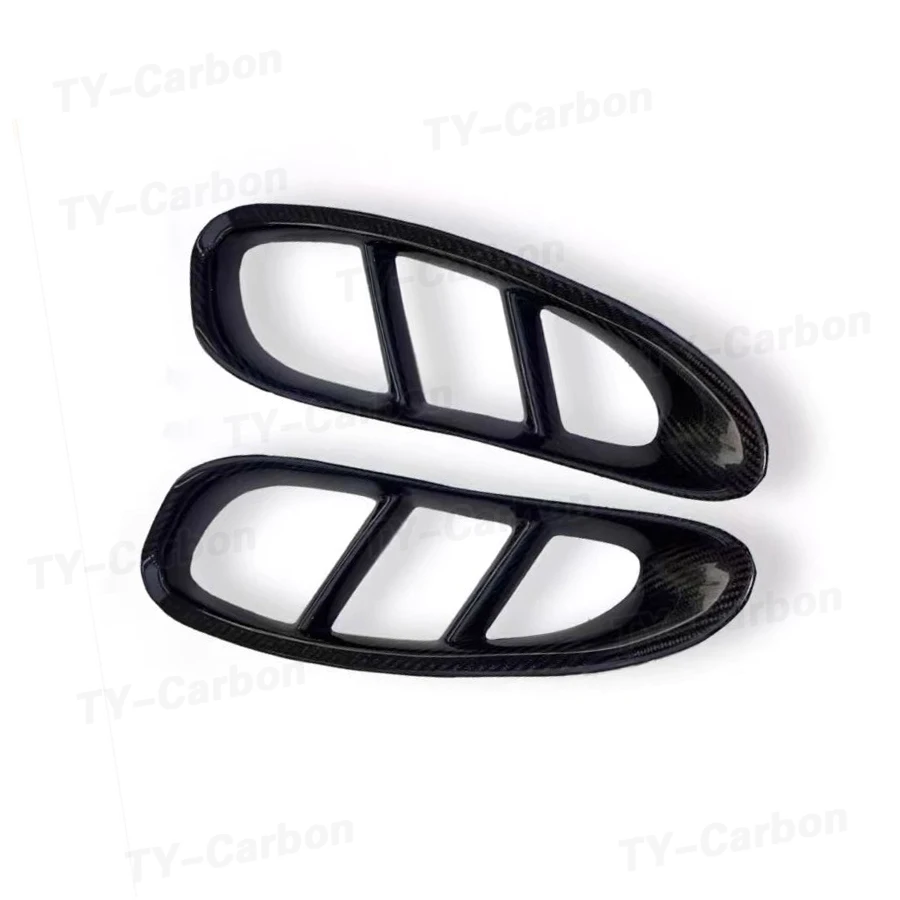 Для Porsche 981 Cayman Boxster комплект вентиляционных отверстий из настоящего углеродного