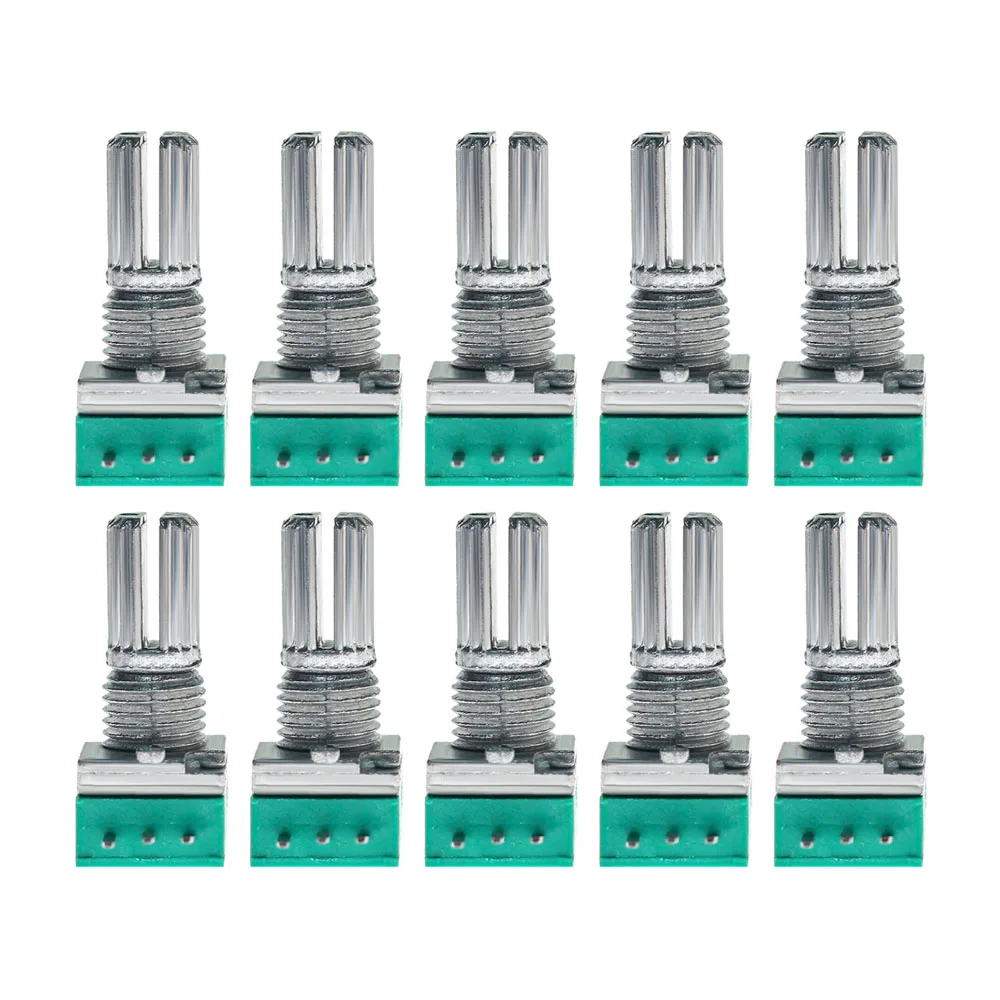 

50PCS RK097N Potentiometers 3Pin 500K B100K B10K B1K B20K B50K B5K