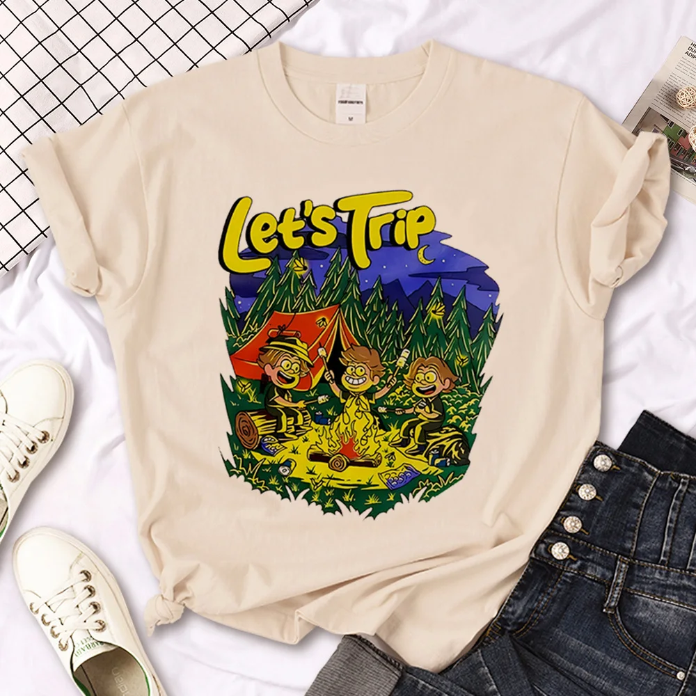 Тройной Топ Sturniolo женская футболка с графическим рисунком одежда в стиле