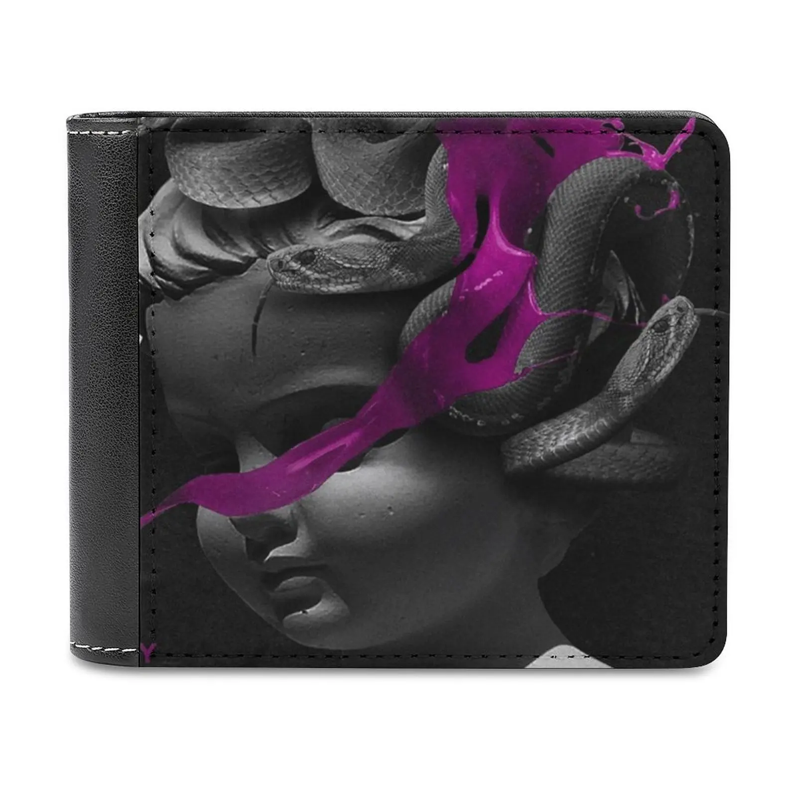 

Новинка, модный мужской кошелек капельного типа из искусственной кожи, женские кошельки, персонализированные кошельки, жёсткие кошельки дл...