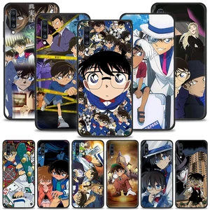For Samsung A50 A70 A40 M31 for Realme C21Y C21 8i 8 for Moto G60 G30 G9 Play Plus One Fusion Cover Japan Manga Detective Conan