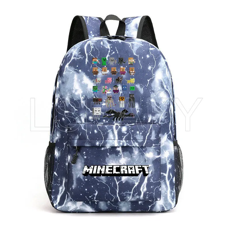 Рюкзак с тиле MINECRAFT Простой Школьный рюкзак для девочек-подростков мальчиков