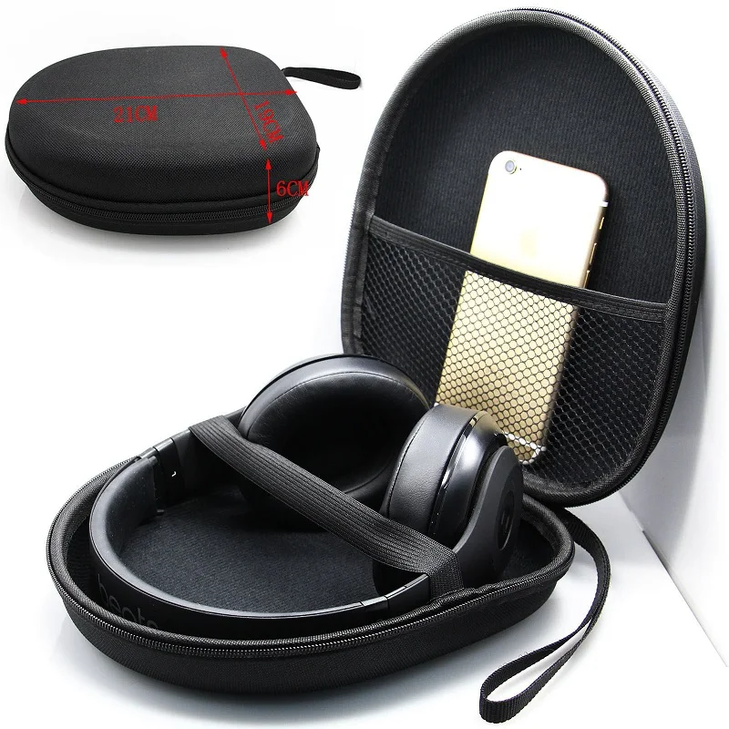 

1x Earphone Storage EVA Hard Shell Carrying Practical Headphones Case Headset Box Earphone Cover Travel Bag for SONY Sennheiser