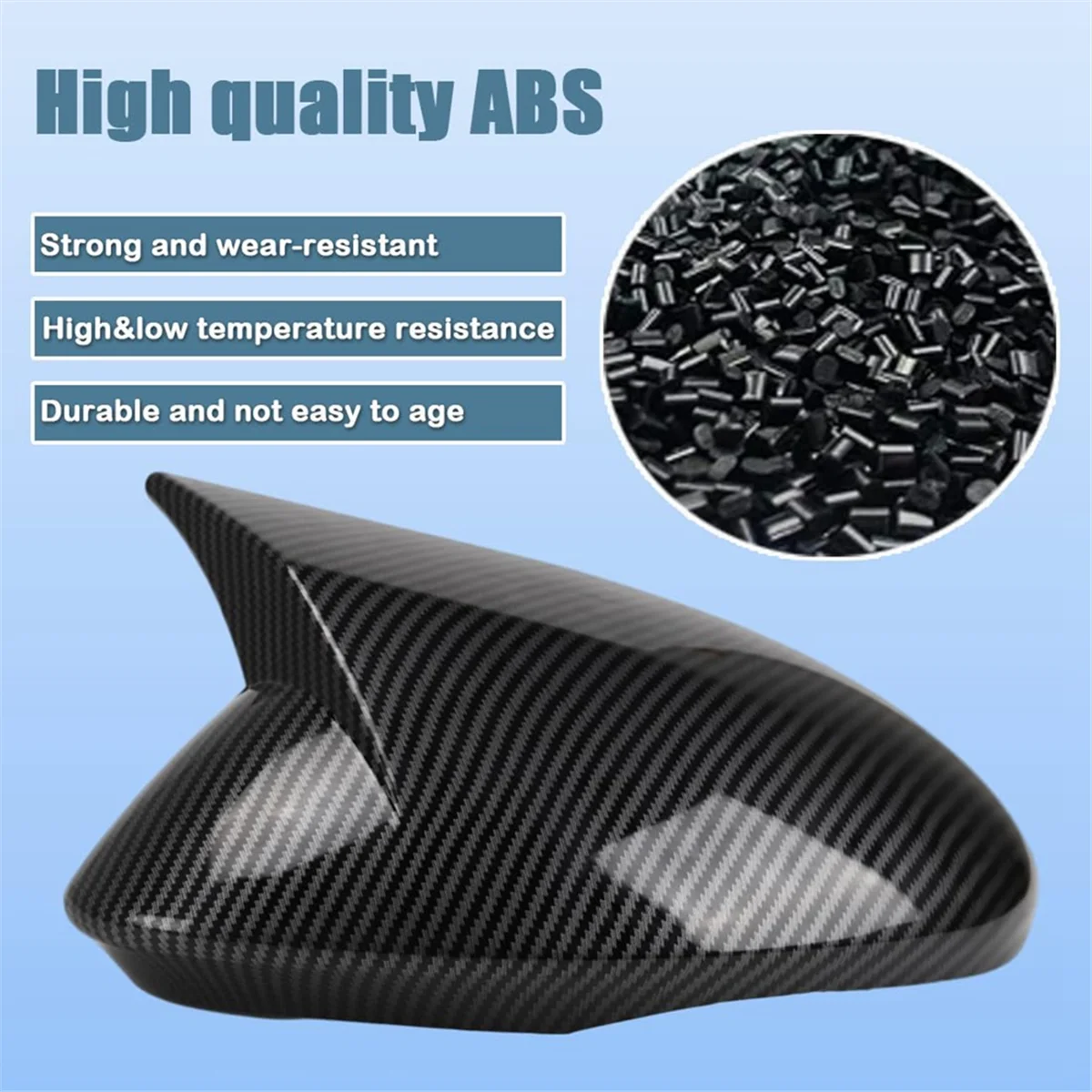 Для Stelvio 2018-2023 автомобильное боковое зеркало заднего вида крышка двери накладка