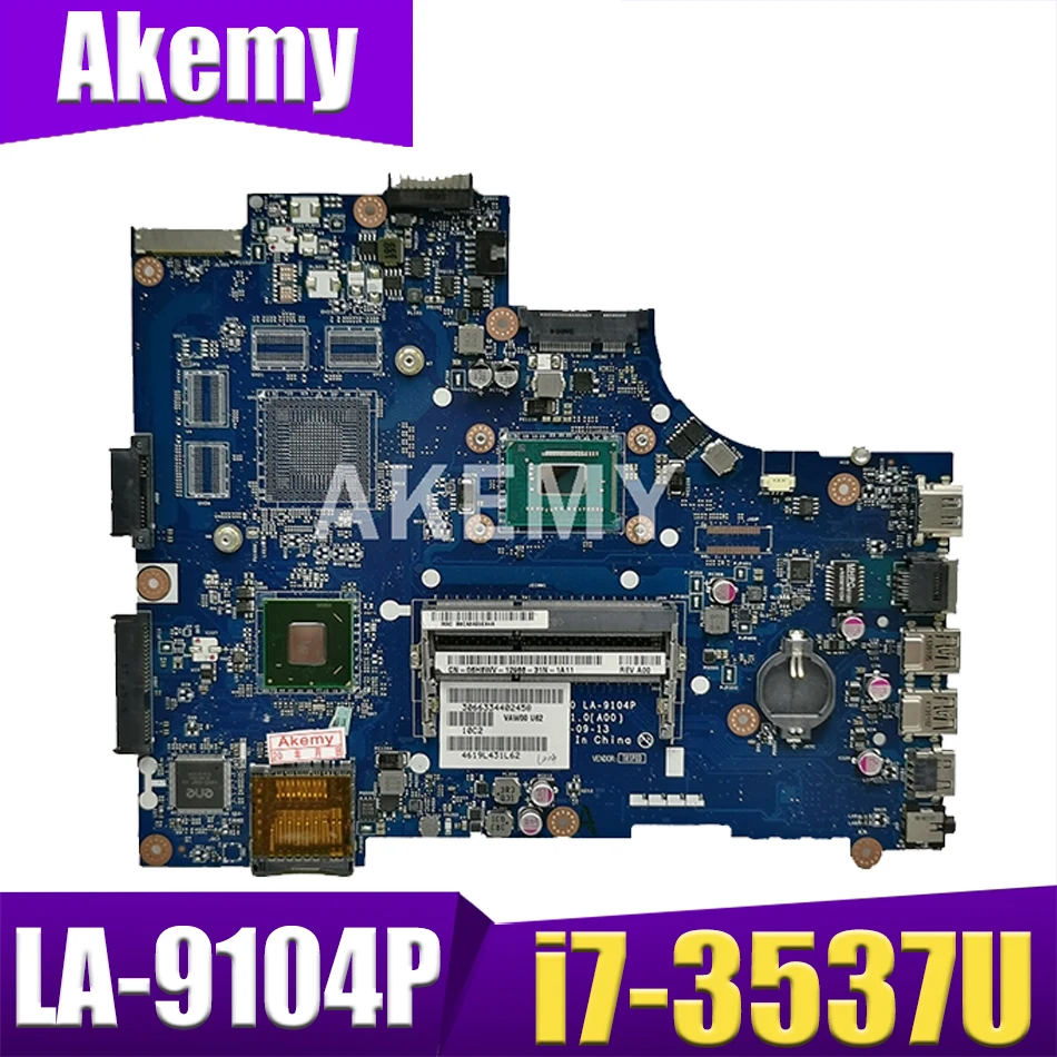 

LA-9104P for DELL Inspiron 15 3521 5521 Laptop Motherboard LA-9104P i7-3537U original test 100% work