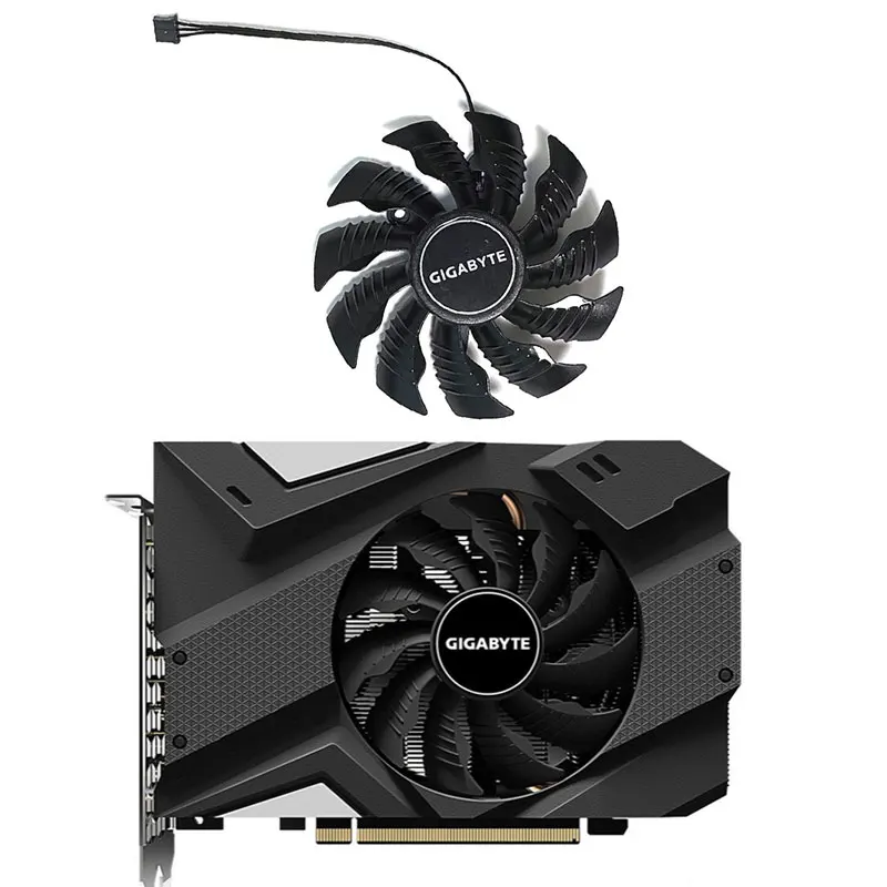 

87MM PLA09215S12H RTX 2060 GTX 1660 Super 1660 Ti Mini ITX OC GPU Fan For Gigabyte Geforce RTX 2060 RTX 2070 Graphics Card Fan