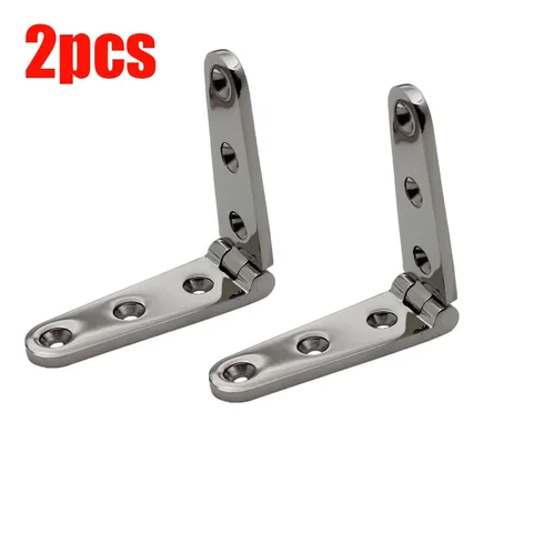 316 нержавеющая сталь Морская Лодка Палуба литой длинный ремень петля 2 шт./4 шт. 28x152 мм с 6 отверстиями зеркальная полировка фурнитура Литые двери