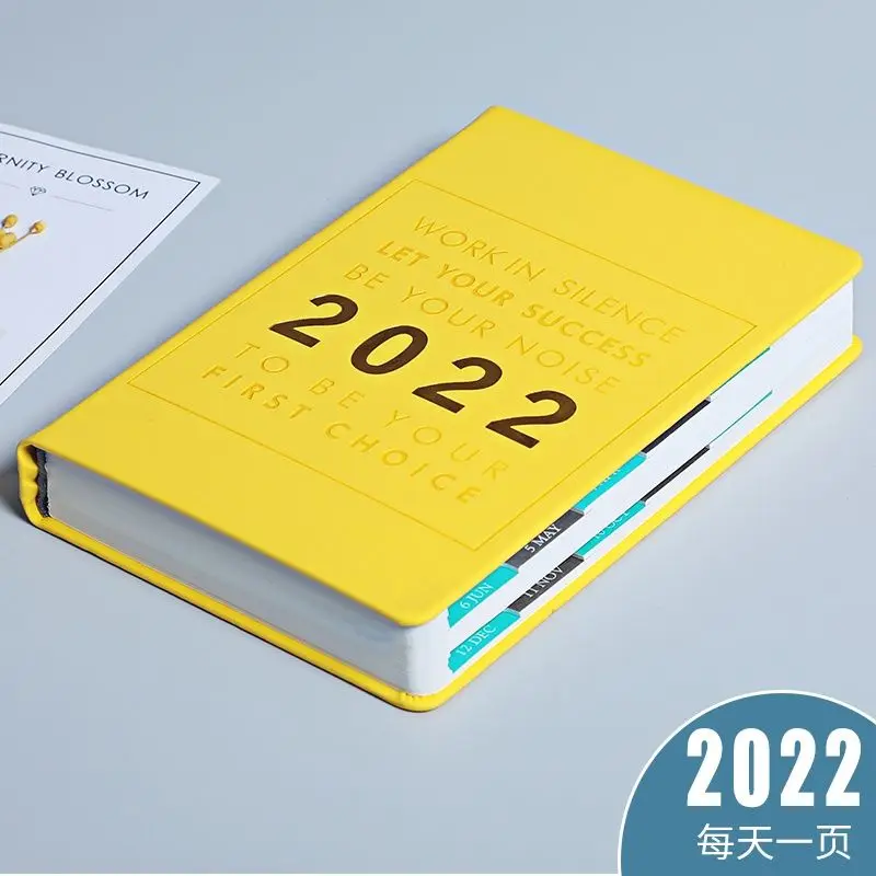 

2022 Schedule 1 / 1 / 2022 ~ 31 / 12 / 2022 Work Log Plan Notebook Literature and Art Efficiency Manual Diary 365 Days