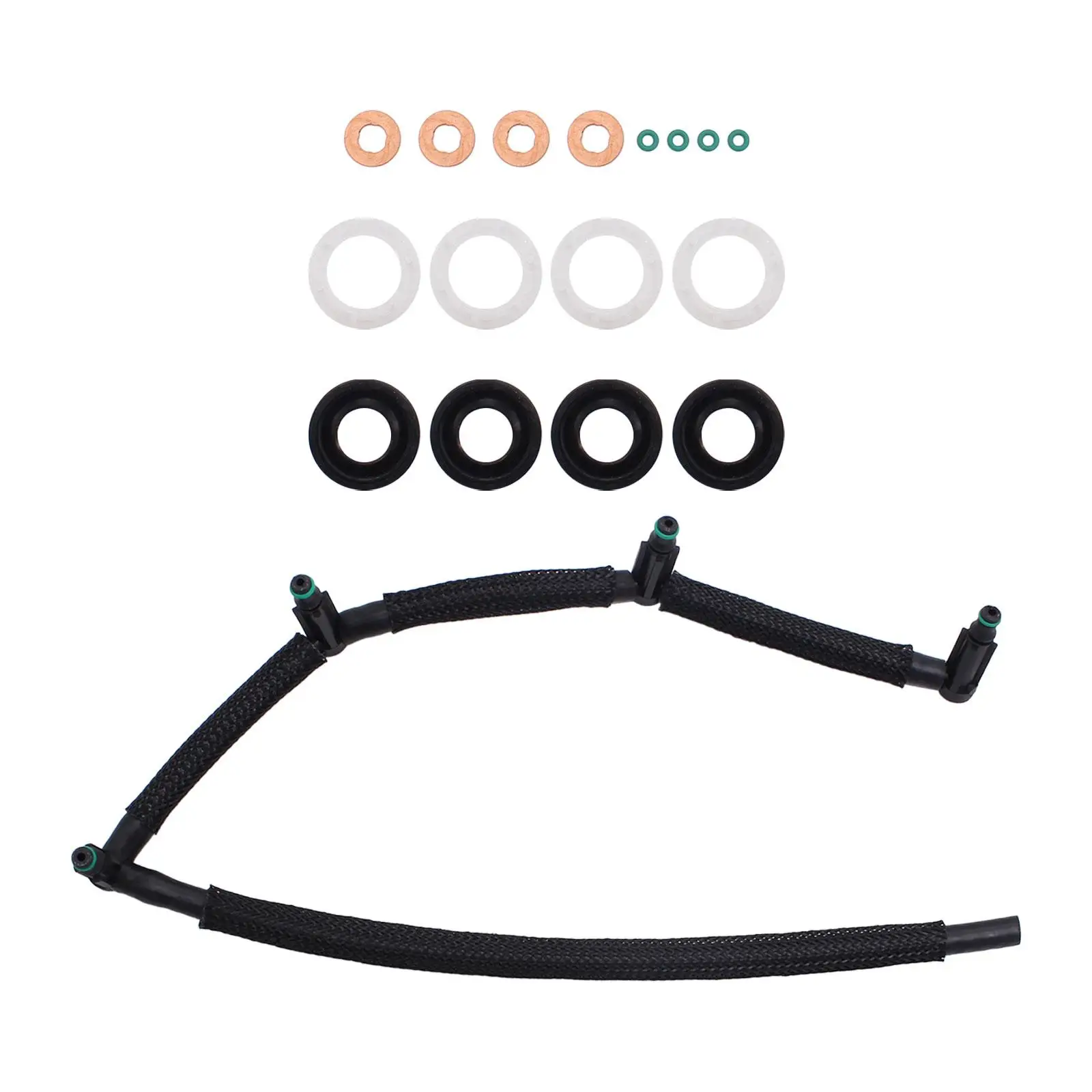 wyciek paliwa wtryskiwacz rury akcesoria samochodowe konserwacja majsterkowania z podkładką uszczelniającą