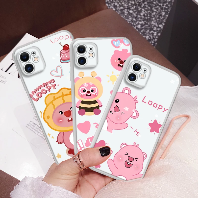 Q10 мультяшный милый Loopy мягкий женский для LG D690 G3 G8 K10 Pro K10A K11 Plus K22 K30 K40 K40S K41S K50 K50S K51