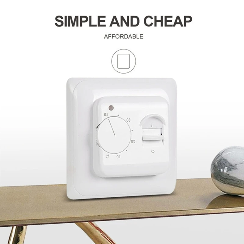 Регулятор температуры теплого пола 230 В электрический термостат с подогревом