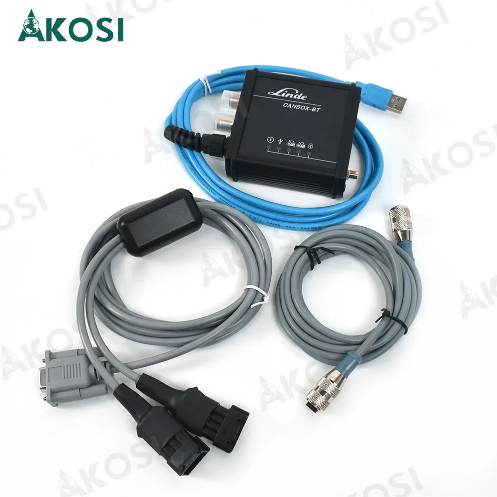 Диагностический инструмент вилочного погрузчика V2024 Для linde Canbox адаптер BT