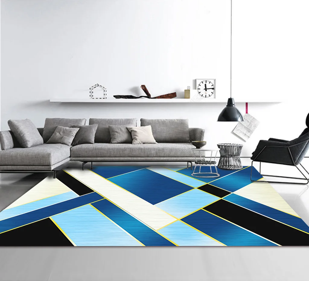 modern abstraction carpets for living room area rug floor mat soft bedroom bedside rugs home decor lounge rug large area carpet free global shipping