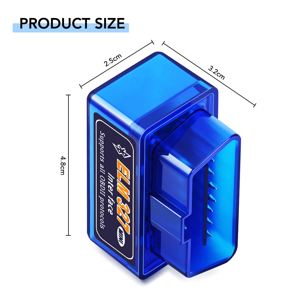 Bluetooth ELM327 V1.5 OBD сканер автомобильный диагностический инструмент для Audi A3 8p 8v A4 b8 b6
