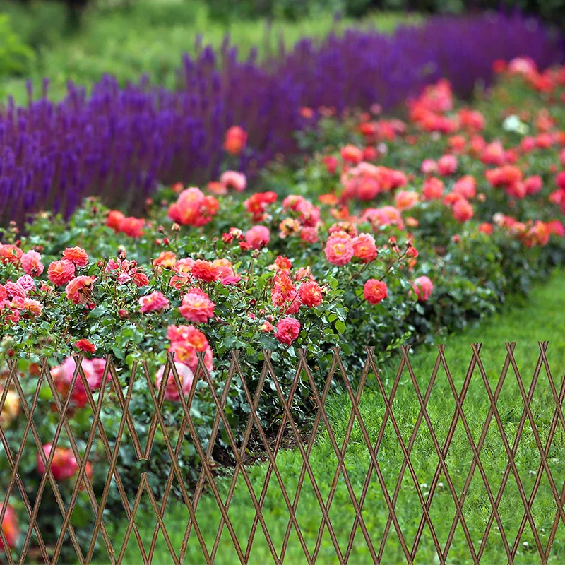 1 шт. декоративный забор из Искусственного Дерева подходит для сада двора фермы