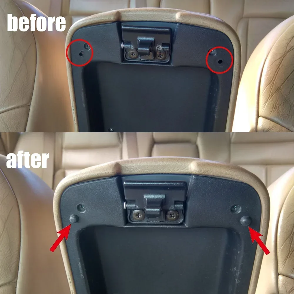 4 шт. Резиновый Автомобильный Центральный контейнер для хранения подлокотник