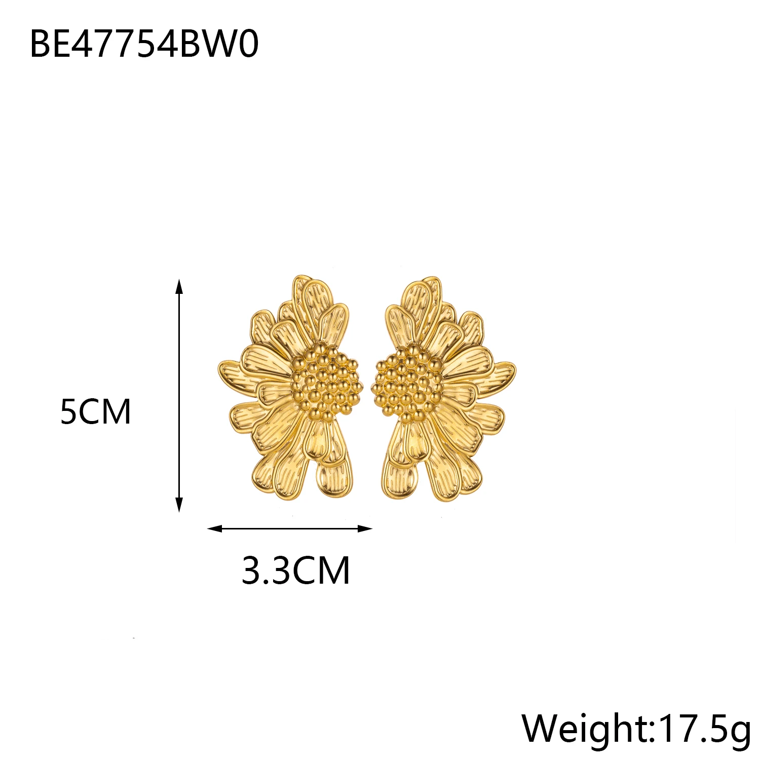 Эксклюзивные Винтажные серьги-нестандартный полосатый цветочный дизайн с