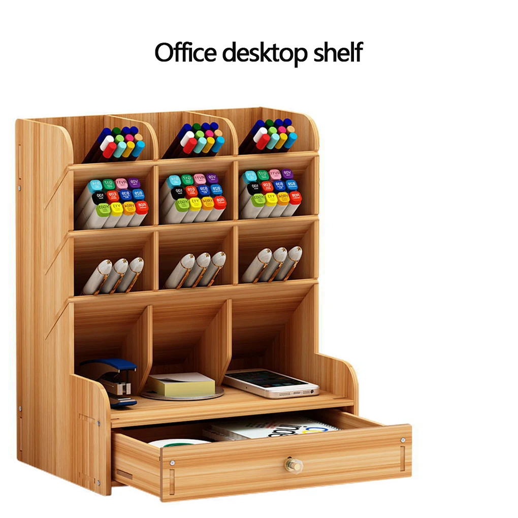 

Деревянный держатель для ручек, ящик, коробка для канцелярских принадлежностей, органайзер, коробки для школы