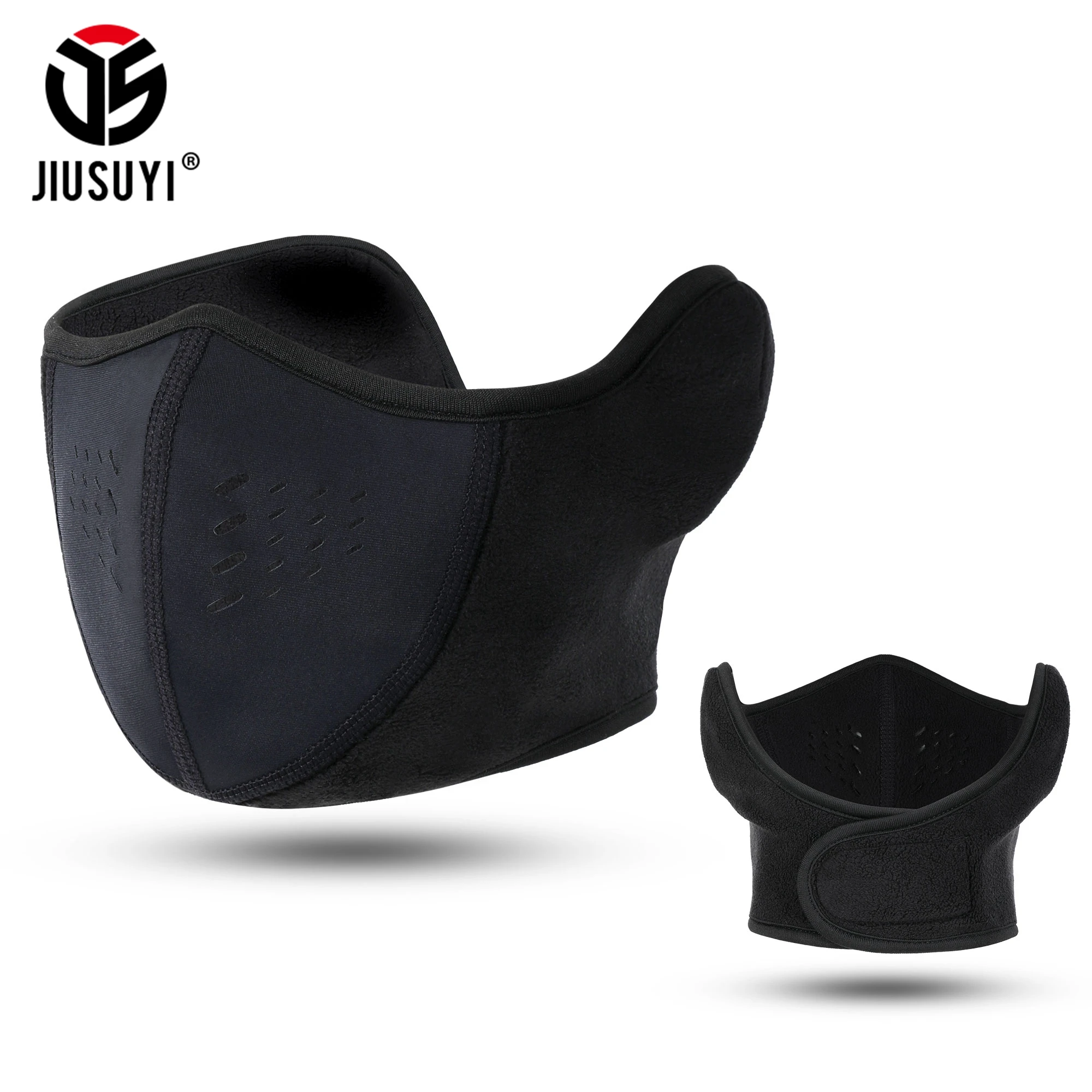 Зимняя Флисовая Ветрозащитная Маска Для Лица Защита Ушей Многоразовый Шарф