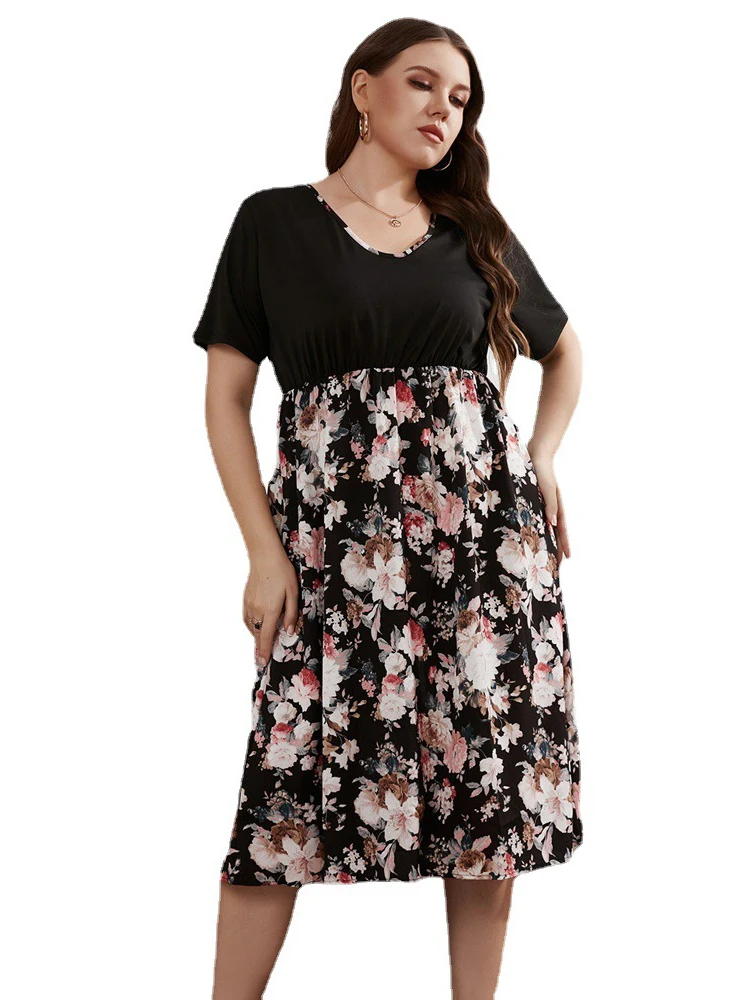 Рисунок 6 - Женское лоскутное платье в полоску