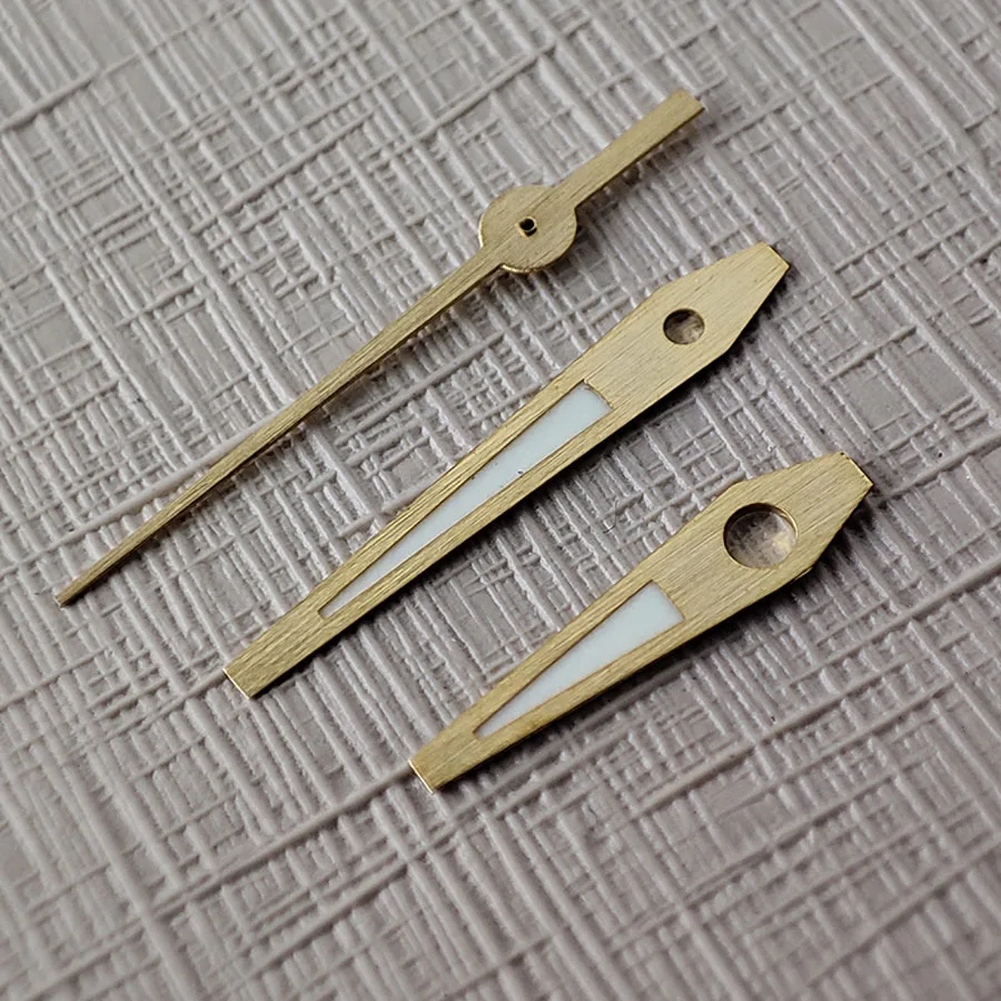 Аксессуары для часов NH35 зеленые светящиеся стрелки с проволочным рисунком