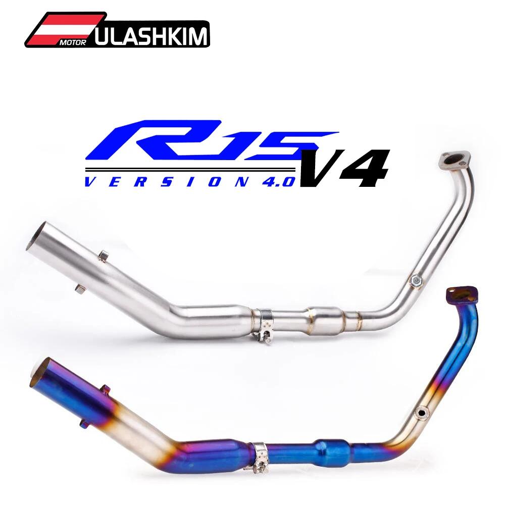«R15 V4 BS6 Full System Exhaust For Yamaha YZF R15 V4 BS6 2021 2022